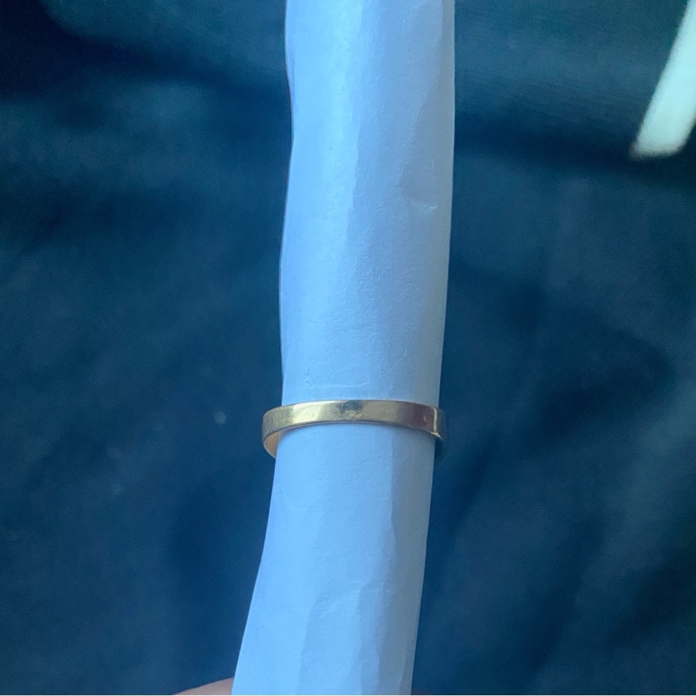 Victorian Gypsy 15k 18k Yellow Gold With Turquoise Women's Ring - Picture 3 of 4